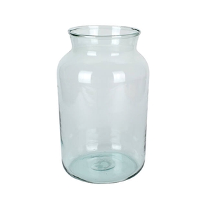Vaas Clermont 23xH40cm recycled glas