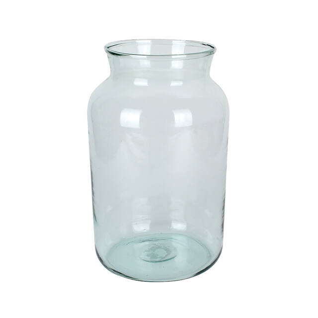 <h4>Vaas Clermont 23xH40cm recycled glas</h4>