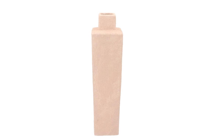 <h4>Lisboa Pink Vase Cube 11x11x45cm Nm</h4>