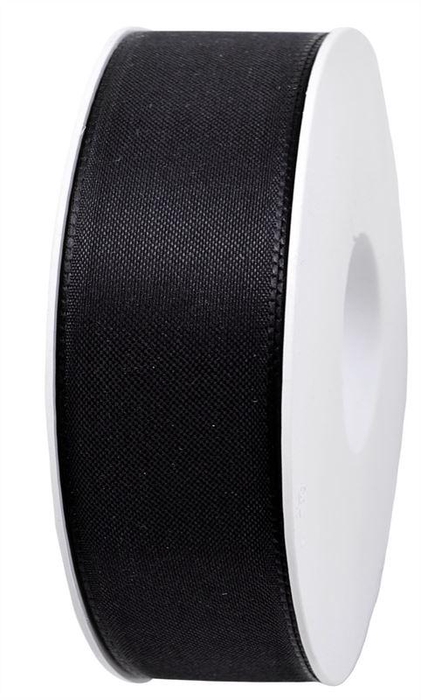 <h4>Lint Basicrol 40mm x 50 meter zwart</h4>
