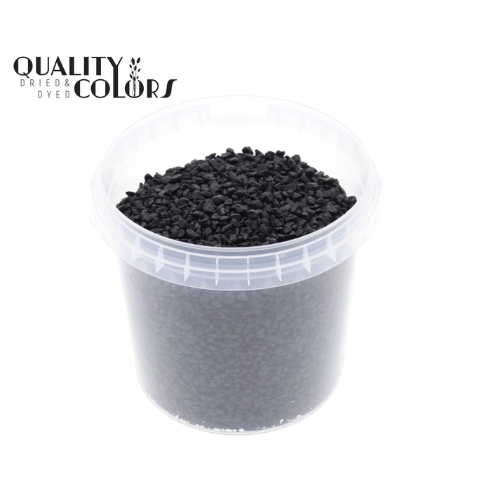 <h4>Granulaat 1 ltr bucket Black</h4>