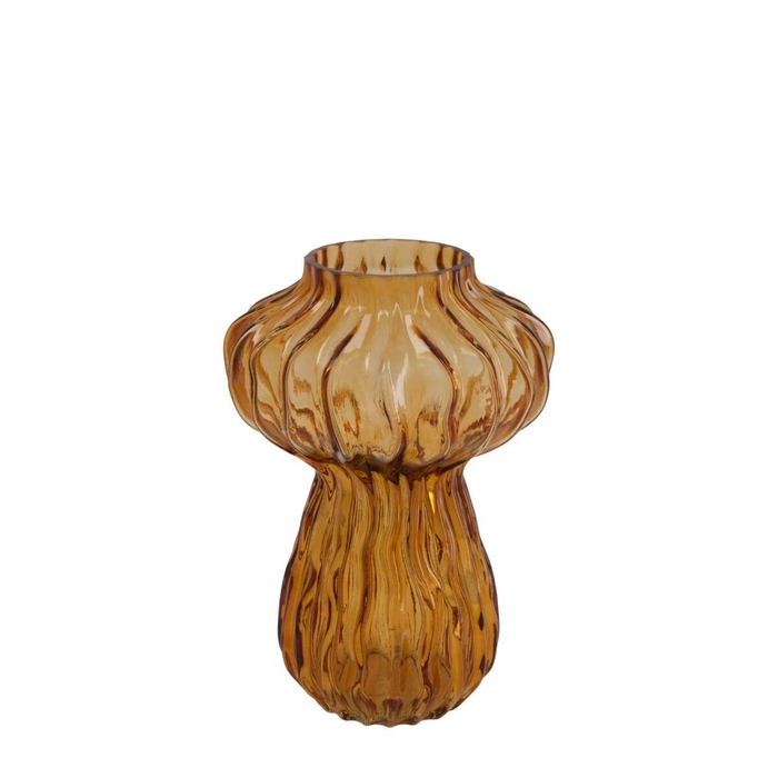 <h4>Herfst Glas vaas pumpkin d16*23cm</h4>
