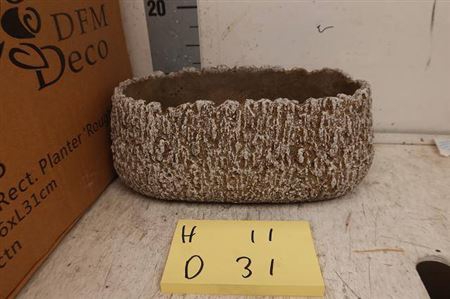 <h4>Keramiek Pot Ovaal 31cm</h4>