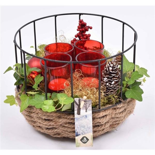 <h4>Gaasmand met touw 18cm</h4>