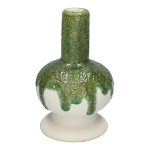 DF03-741310500 - Candle holder Esencia1 d4/12xh19.3 green/white