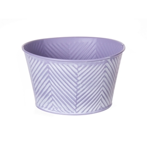 Planter Toulouse d15xh8.5 lilac