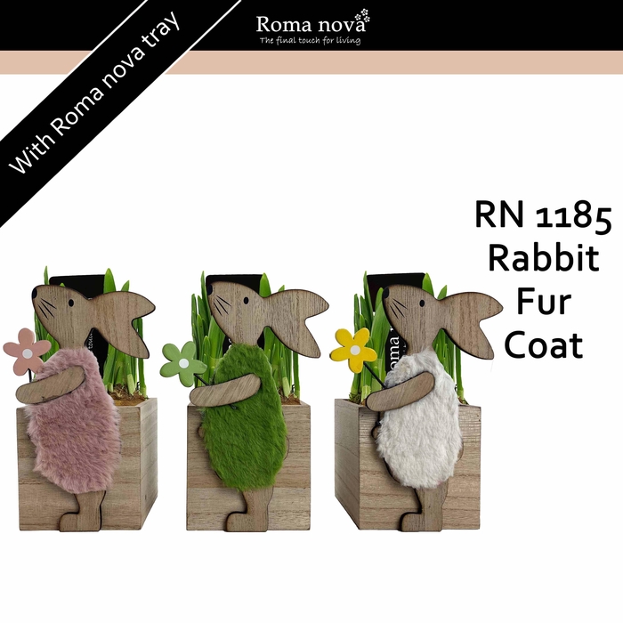 <h4>1185 - Rabbit Fur Coat (Tete a Tete)</h4>