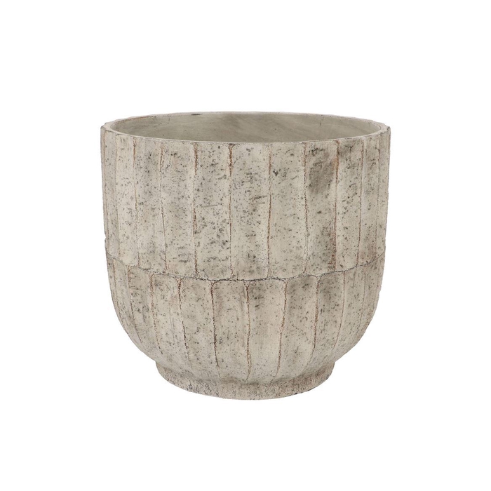 <h4>Nola Grey Pot 30x30x27cm</h4>