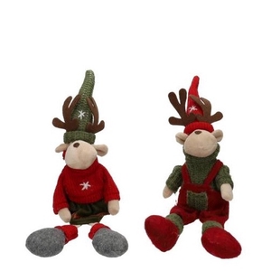 Christmas Deco reindeer 12*10*43cm