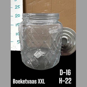 GLAS SNOEP POT H22XD16