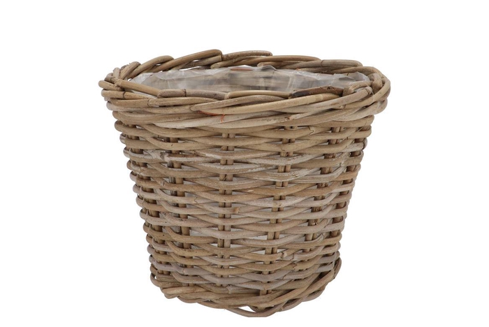 <h4>Rattan Ivy Basket 25x22cm Nm</h4>