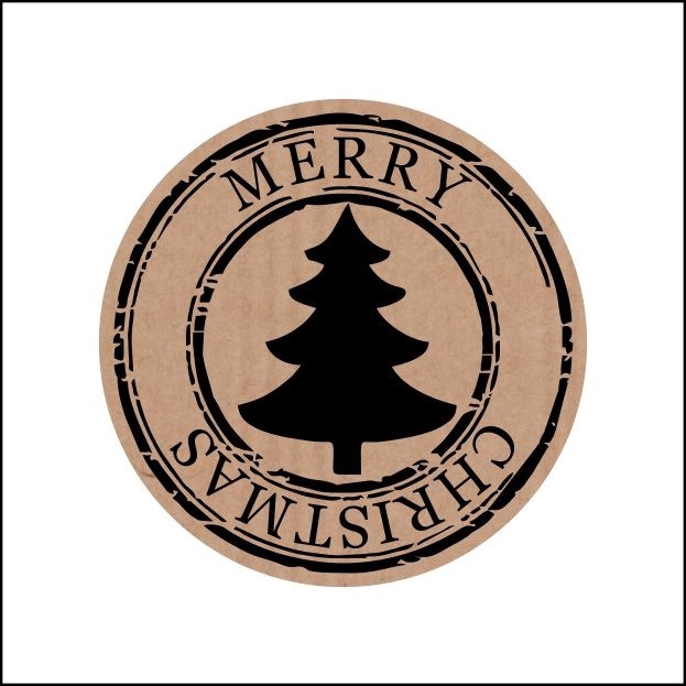 <h4>Kerst Sticker 35mm x500 M.Christmas</h4>