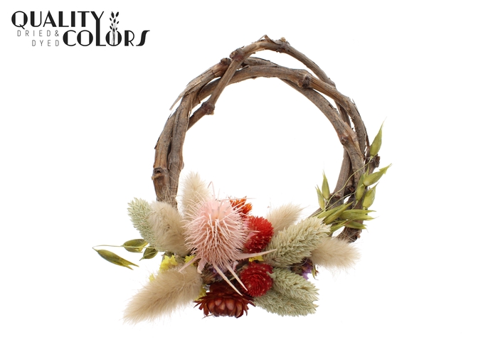 <h4>Grape Ring Small Ø 15cm Floral</h4>