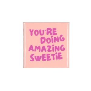 Tile You're Doing Purple 10x10x1cm