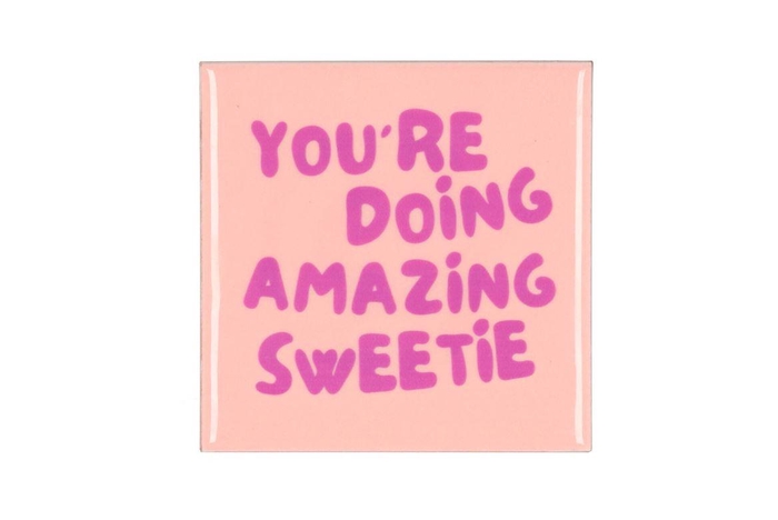 <h4>Tile You're Doing Purple 10x10x1cm</h4>