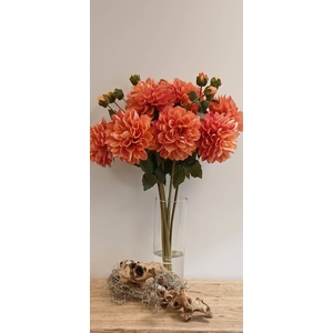DAHLIA SPRAY CORAL FL440363COR L60