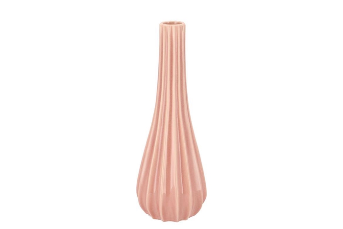 <h4>Gia Old Pink Stripe Bottle 14x14x36cm</h4>