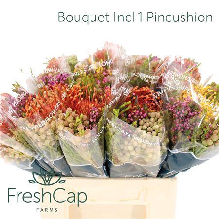 <h4>Bouquet Incl 1 Pincushion</h4>