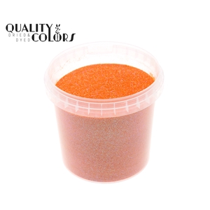 Glitters 400gr in bucket Irridescent Orange