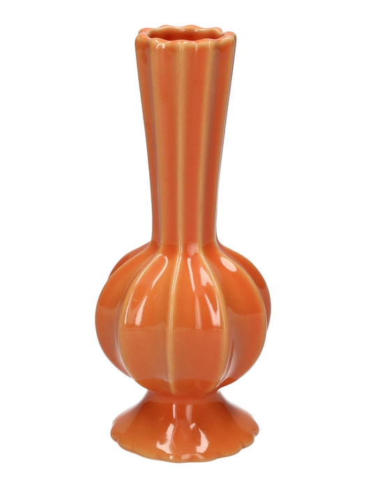 <h4>DF03-666801500 - Vase Celia1 d3.8/7xh15.8 orange</h4>