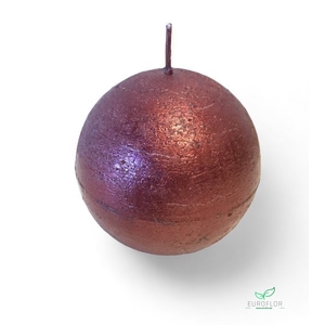 KAARS BOL D8 OXBLOOD METALLIC RUSTIEK 22U BRANDDUUR