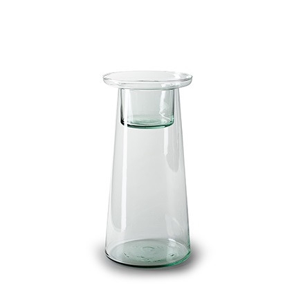 <h4>Glass Vase Duo+insert d10*30cm</h4>