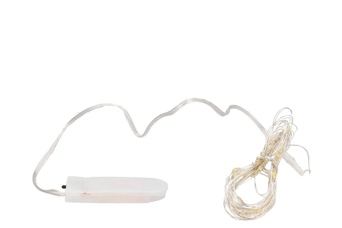 Led Shine Light Chain 30 Led Incl. Cr2032 Battery 290+30cm