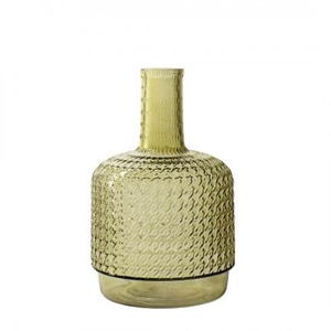 Glass Bottle Sari d14.5*27cm