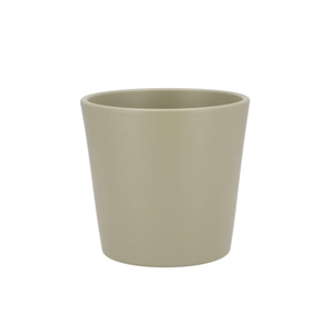 Ceramic Pistache Pot Orchid 14cm