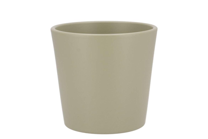<h4>Ceramic Pistache Matt Pot Orchid 14cm</h4>