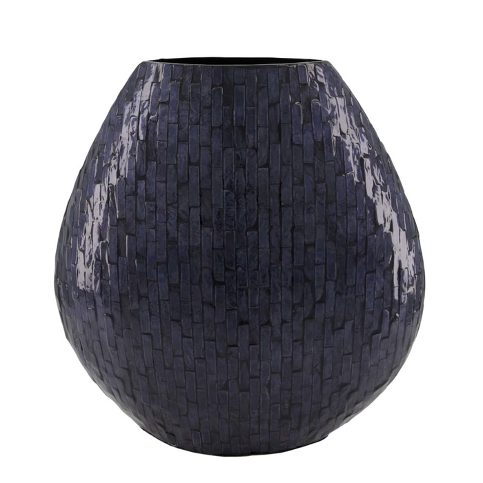 <h4>Keramiek Exclusief Vaas Capiz 32*14*33cm</h4>