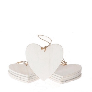 Wedding Deco hanging heart 15cm x10