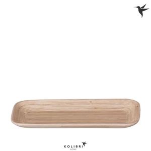 Kolibri Home plate oval Bamboo