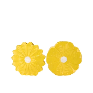 Bloom Yellow Vase Daisy Ass 30x9x30cm Nm
