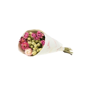 Mixed Bunches Love Soft Pink 55cm Natural