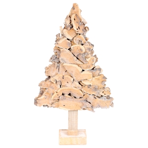 Dec Wide Wooden Christmas Tree