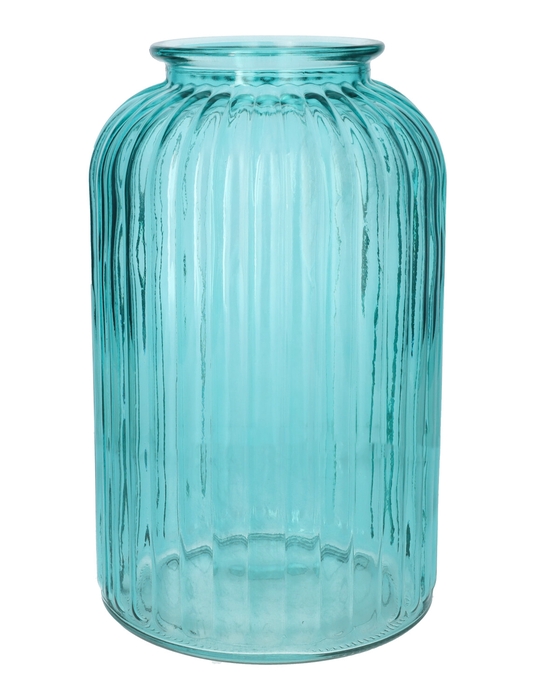 <h4>DF02-666050800 - Vase Caroline d11.7/18xh25 light blue</h4>