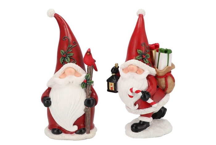 <h4>Lesly X-mas Red Santa Claus Ass 12x14x26cm</h4>