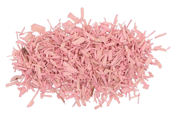 Garnish Wooden Scrap Pink A 5 Liter
