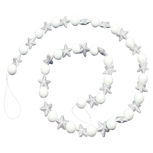 DF12-RN-10305 - Garland snowballs/stars 120cm