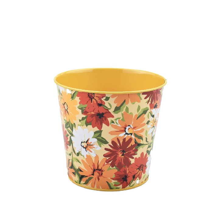 <h4>Autumn Zinc Bloom pot d15*13.5cm</h4>