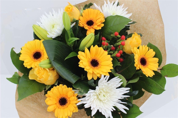 <h4>Boeket Anastasia Geel</h4>