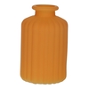 DF02-666111800 - Bottle Caro lines d3.5/6.2xh10 mango matt