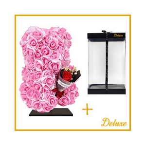 Decoratie Foam beer/boeket 25cm+stand.