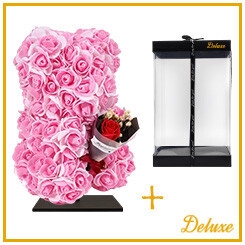 <h4>Decoratie Foam beer/boeket 25cm+stand.</h4>