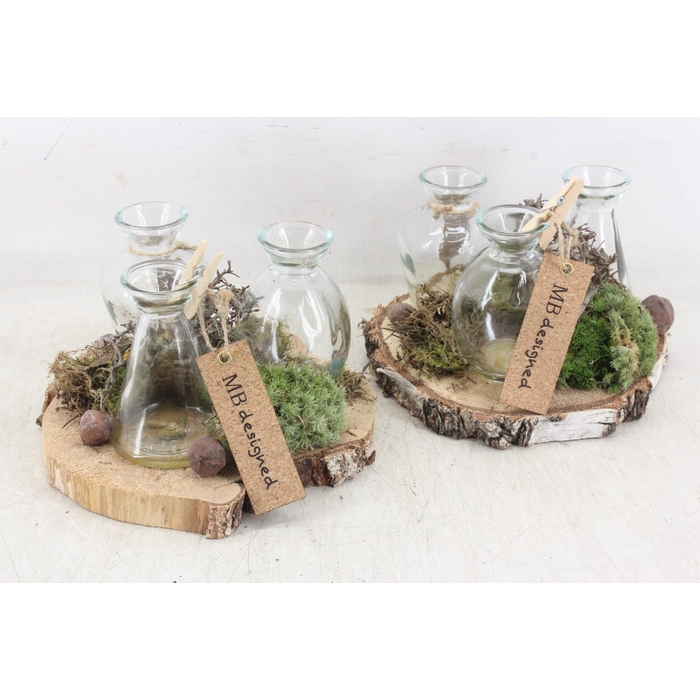 <h4>Arr2 Mb - Hout Schijf 3fles Naturel</h4>