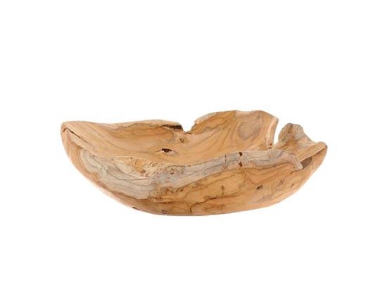 Bowl Teak Lavo L50W40H12