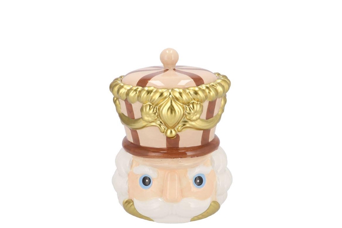 Candy Nutcracker Sand Jar 12x12x15cm Nm