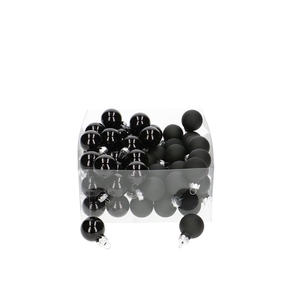 Kerstbal Bal  25mm combi x72