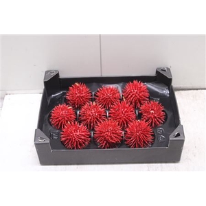 F-stekel Wax Kerst Rood